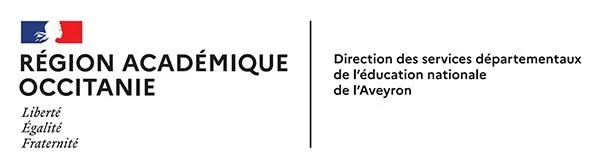 Logo de la direction des services départementaux de l'éducation - Aveyron