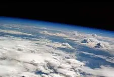 Photo de la Terre et de son atmosphère