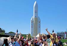 Photo fusée Ariane 5 à la Cité de l'espace